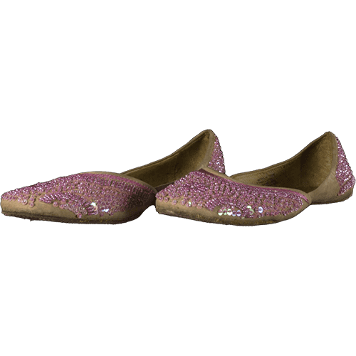 Go to Pink Bedazzled Flats